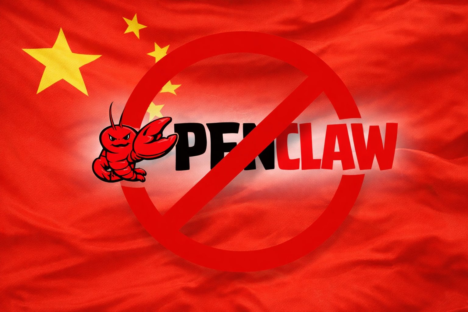 Illustration : La Chine interdit OpenClaw dans les banques et agences d'État