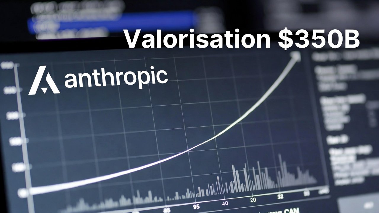 Illustration : Anthropic : La Valorisation qui Défie la Gravité Économique