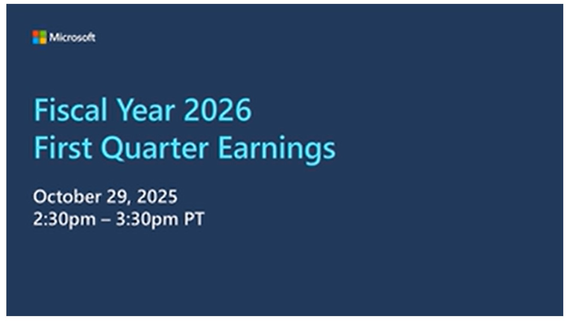 Illustration : Premier trimestre fiscal 2026 : Microsoft pousse le gigantisme, une stratégie risquée ?