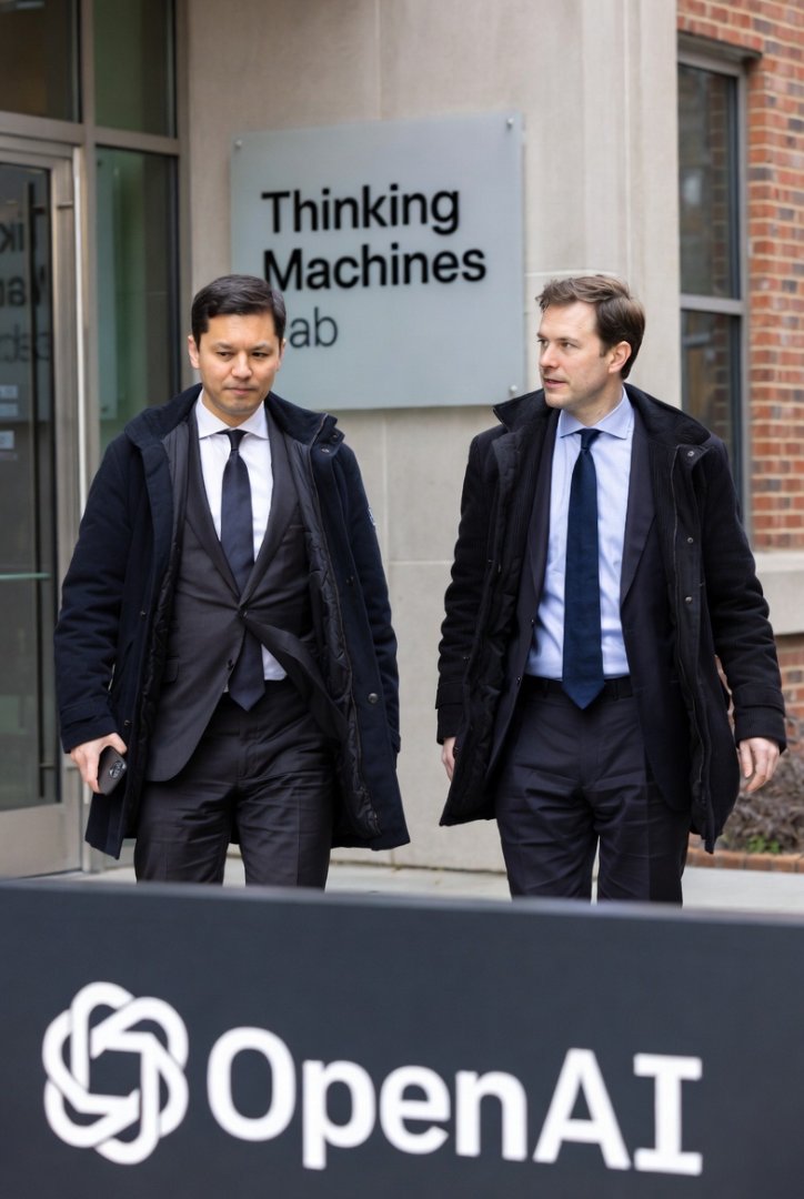 Illustration : Deux cofondateurs de Thinking Machines Lab reviennent chez OpenAI