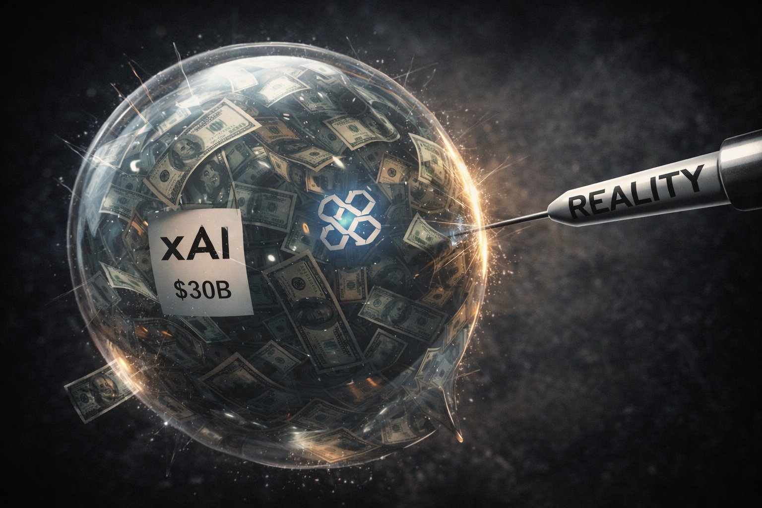 Illustration : $480M en seed pour une startup de 3 mois sans produit : la bulle des valorisations privées IA atteint des sommets hallucinants