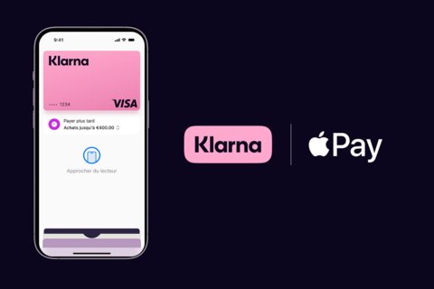 Illustration : Klarna est désormais disponible sur Apple Pay pour les clients en France et en Italie.