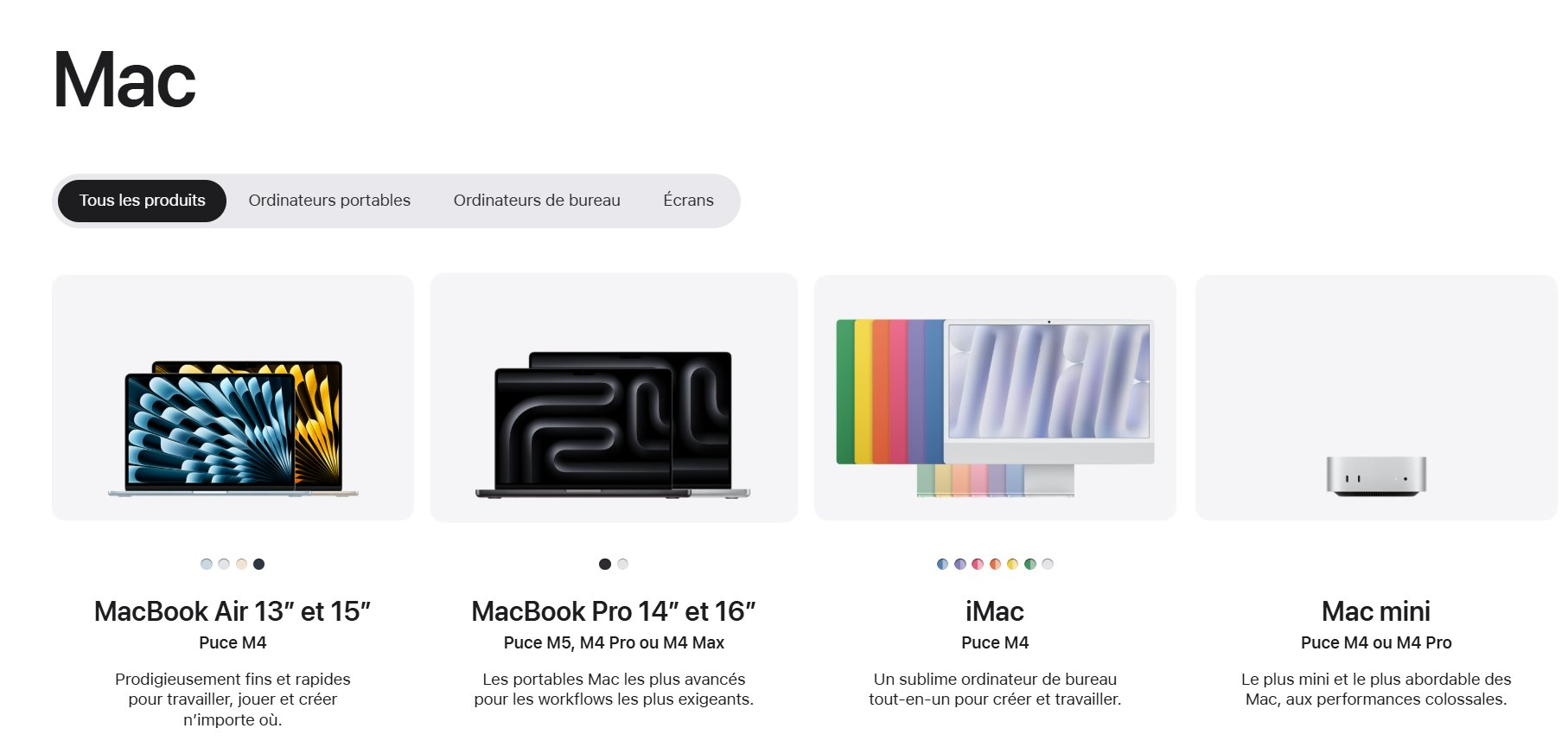 Illustration : Apple Met en Avant la Protection « Inégalée » des Macs M5