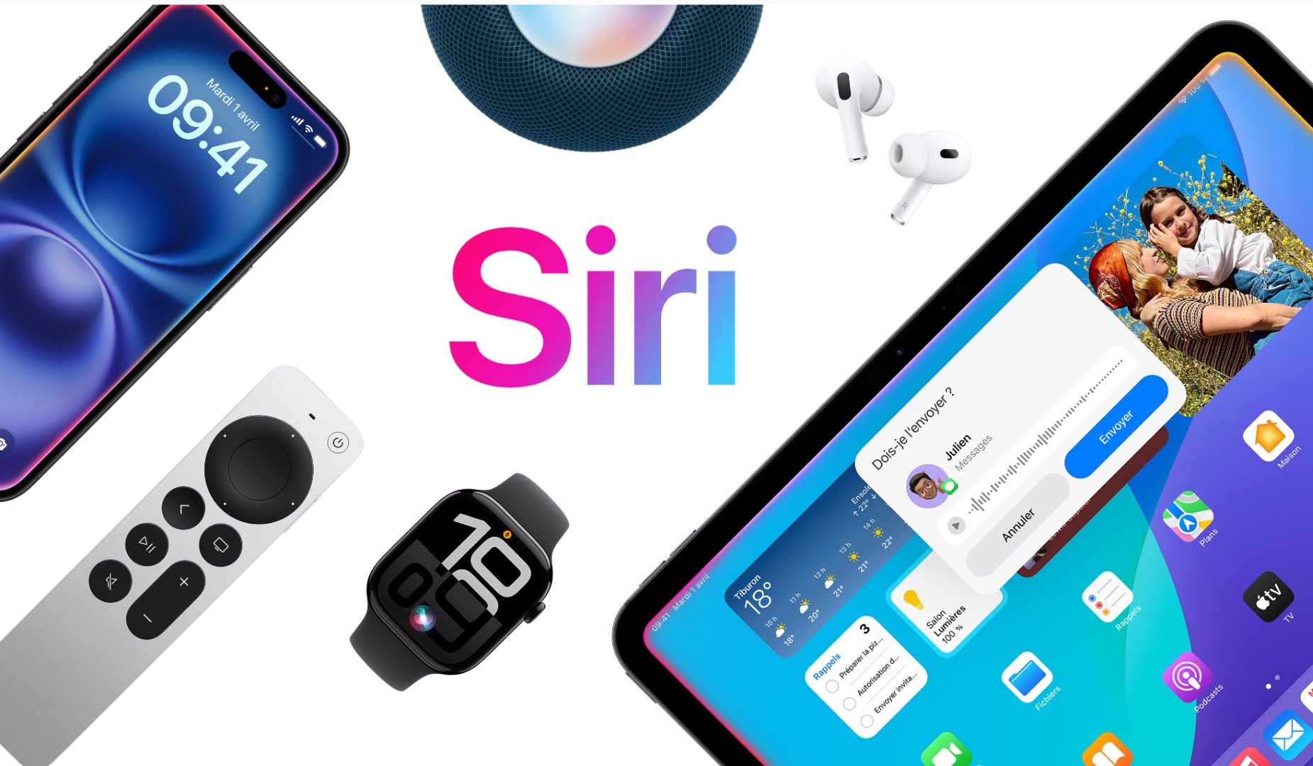 Illustration : Le futur Siri d'Apple est Hybride et Intégré... et Déjà Disponible