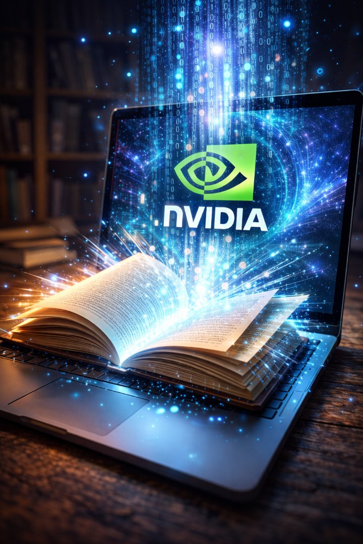 Illustration : Nvidia Nie Avoir Utilisé des Livres Piratés pour Entraîner ses Modèles IA — Demande le Renvoyé de l'Affaire Anna's Archive