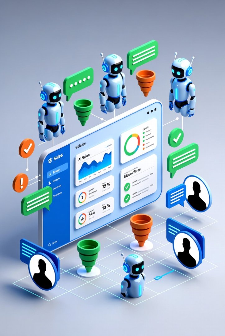 Illustration : Sam Blond (Serial Sales Operator) lance Monaco : Startup IA ventes pour détroner Salesforce