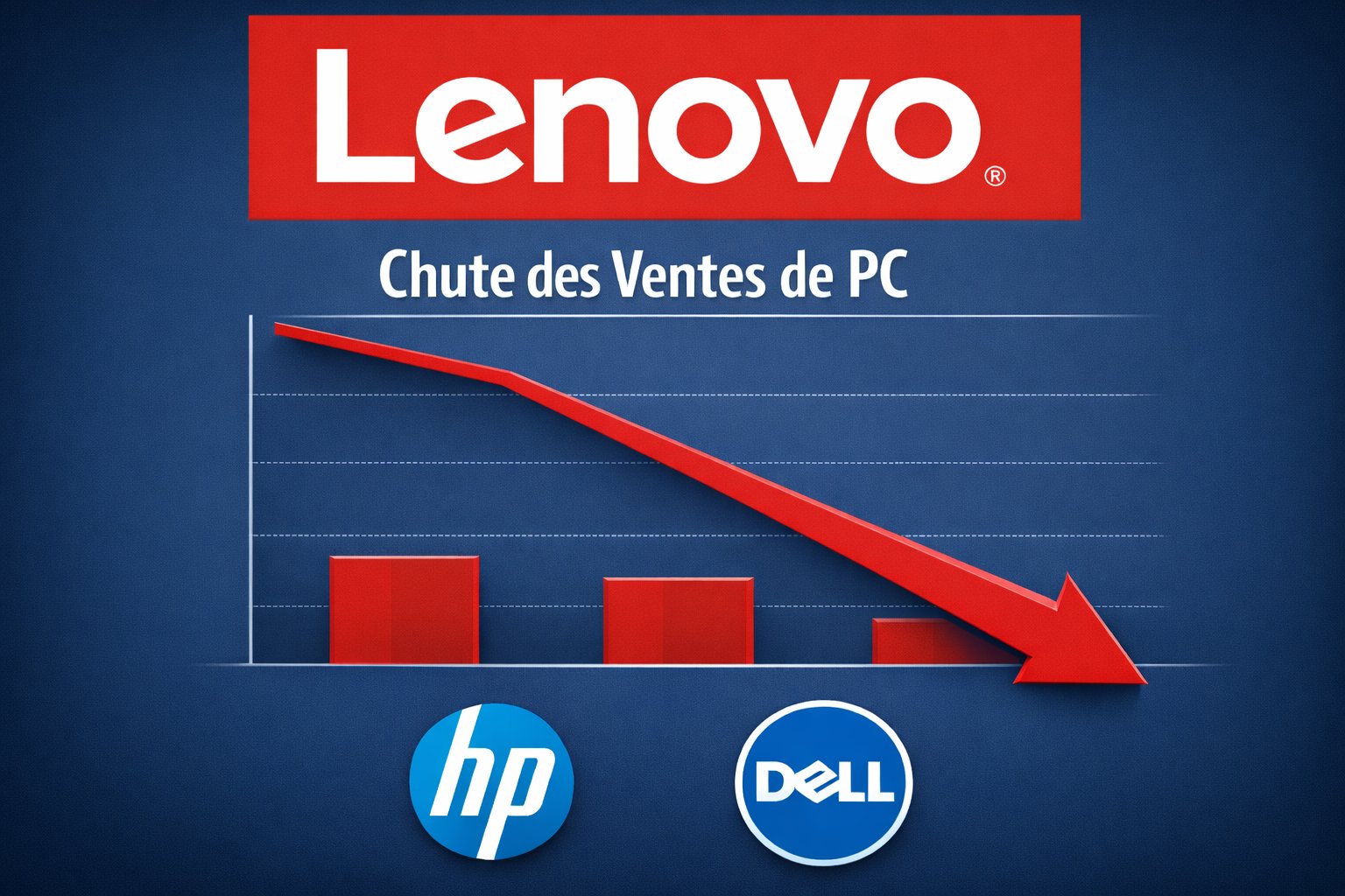 Illustration : Pénurie Mémoire : Signal Systémique IA – Lenovo Alerte 1 An, Dell/HP Chutent, Samsung Confirme
