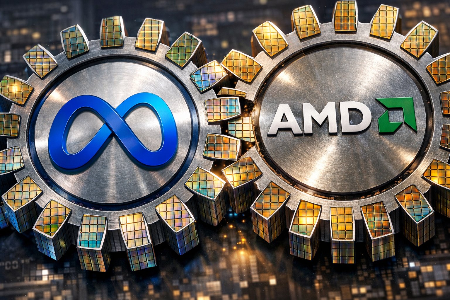 Illustration : AMD - Meta : le deal qui recompose le marché des puces