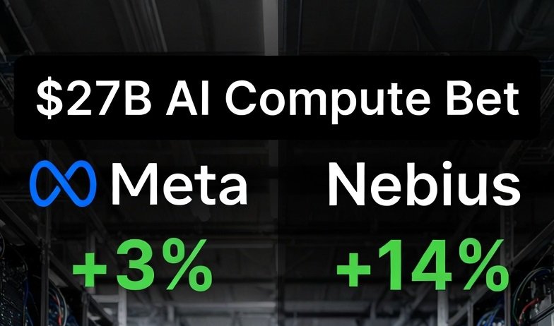 Illustration : Nebius : Meta lâche 27 milliards $ et propulse l’outsider néerlandais dans le grand bain IA