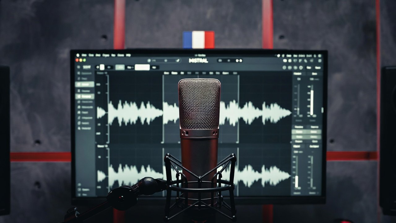 Illustration : Mistral lance Voxtral TTS : la voix IA open-weight qui défie ElevenLabs depuis Paris