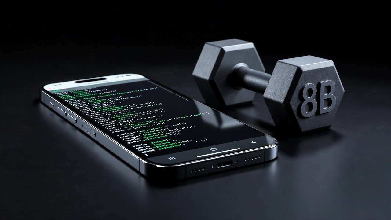 Illustration : Disruption de l'inference cloud : Caltech sort du mode stealth avec un LLM 1-bit qui peut tourner sur iPhone