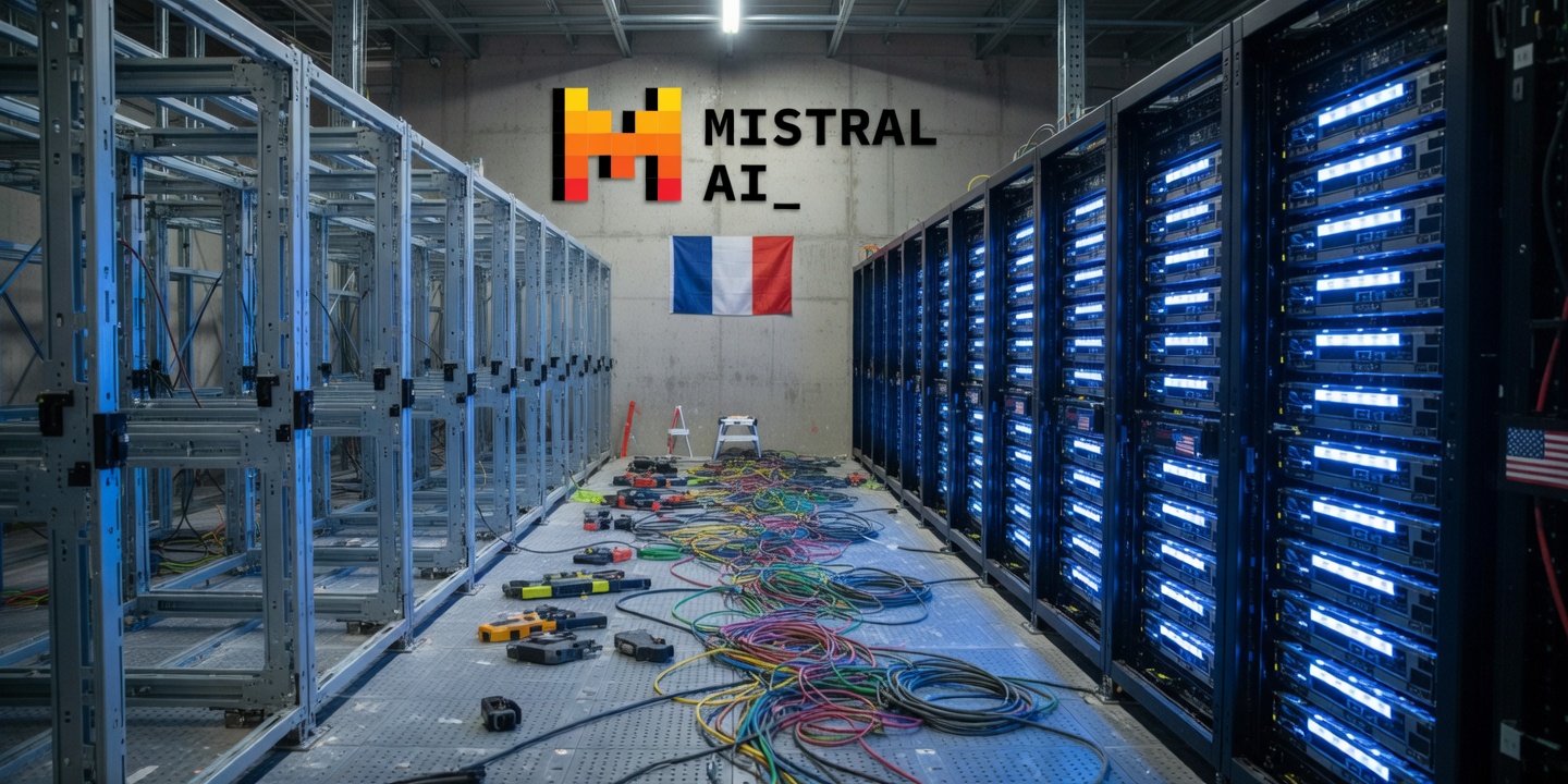 Illustration : Mistral emprunte 830 m$ pour acheter des "puces américaines" pour gagner en "souveraineté européenne"