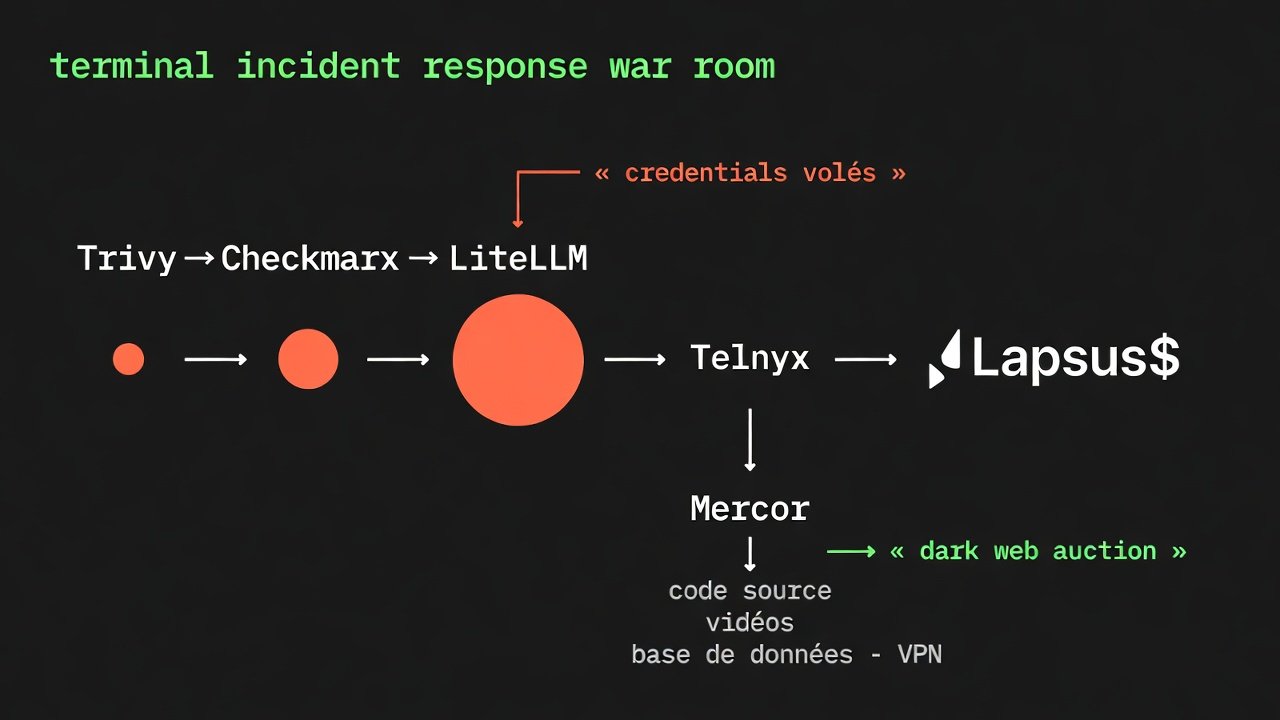 Illustration : Mercor, 10 milliards de valorisation, compromis par une dépendance Python que personne n'a auditée