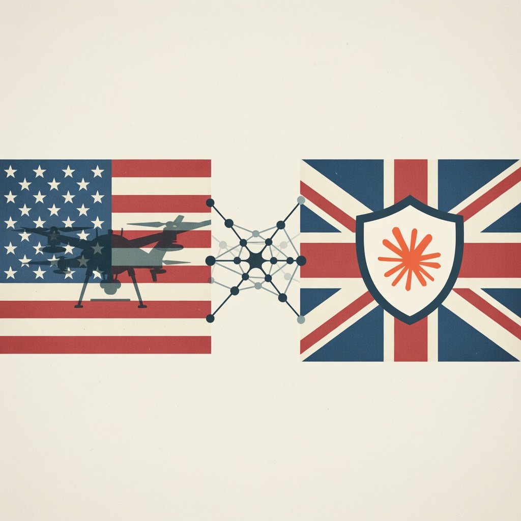 Illustration : Le Royaume-Uni déroule le tapis rouge pour Anthropic, pendant que Washington serre la vis