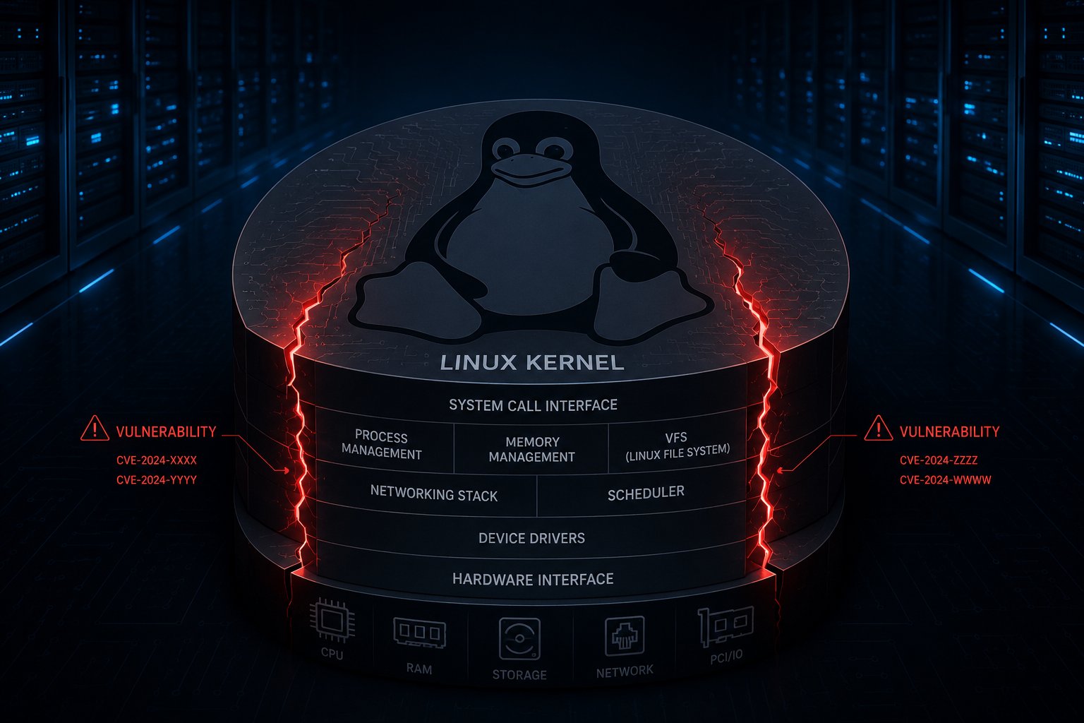 Illustration : Deux failles noyau Linux exploitées en deux semaines : ce que les équipes SecOps doivent savoir avant le prochain patch Tuesday