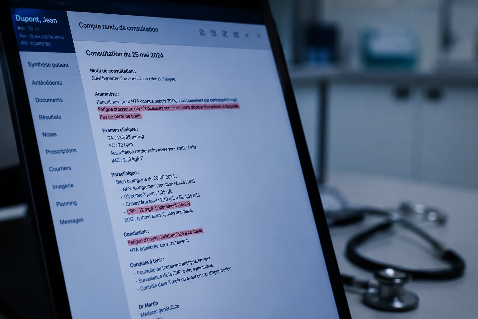 Illustration : Des IA médicales inventent des pathologies en consultation : le problème que personne ne veut chiffrer