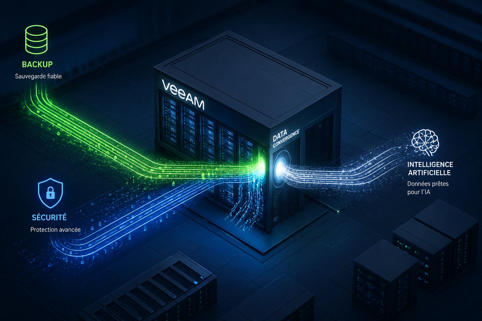 Illustration : Veeam veut unifier la protection des données et l'IA : le pari d'une plateforme unique face à un marché fragmenté