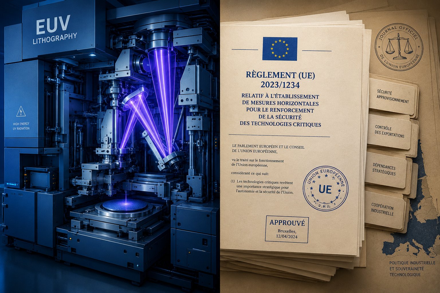 Illustration : ASML tire la sonnette d'alarme : l'Europe pousse ses entreprises IA vers la sortie