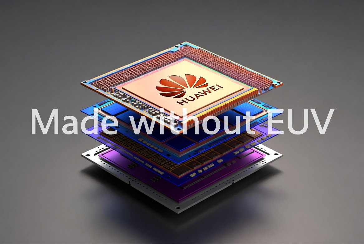 Illustration : Huawei invente le contournement architectural : comment Pékin avance malgré les sanctions sur les semi-conducteurs