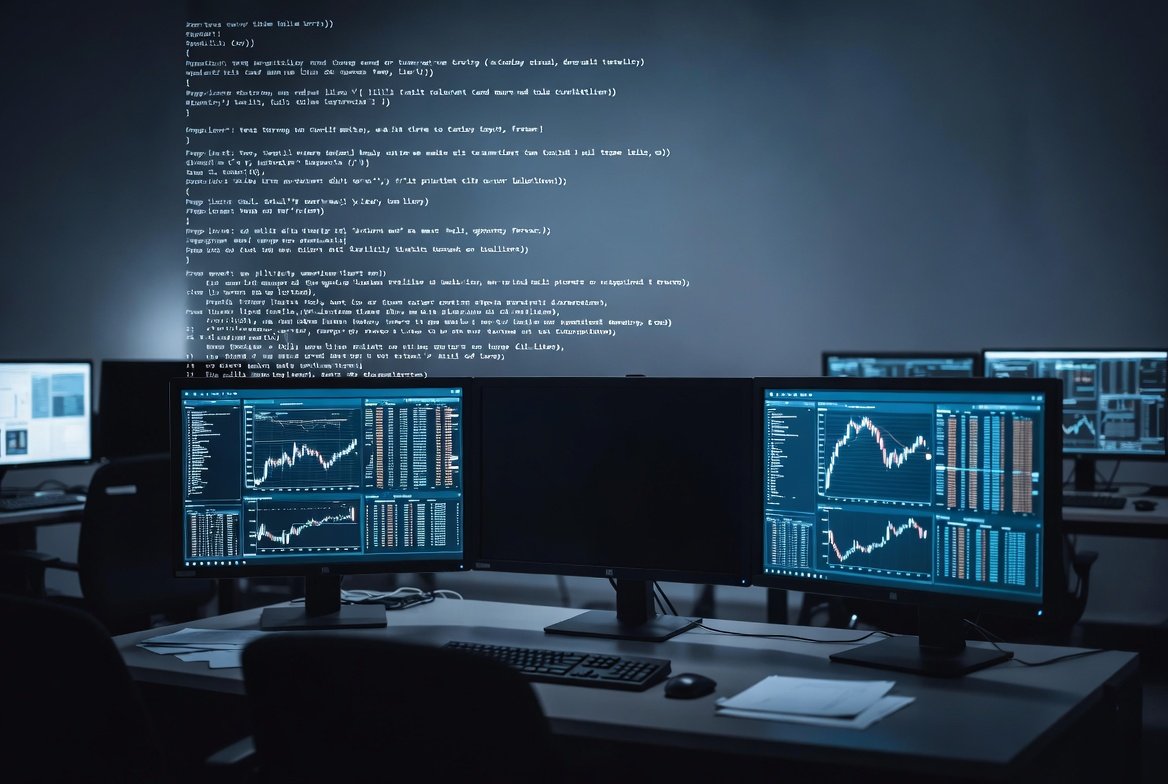 Illustration : Le vibe coding entre en salle des marchés. Personne n'a écrit les règles.
