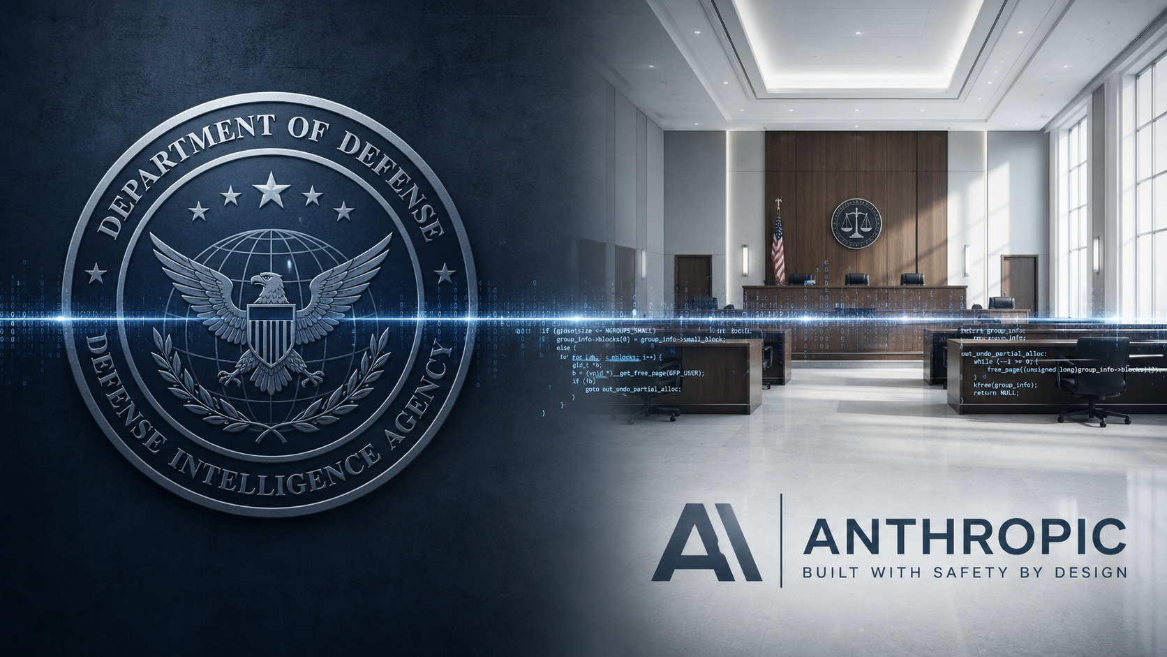 Illustration : Anthropic poursuit le Pentagone et place ses ingénieurs à la NSA pour déployer Mythos