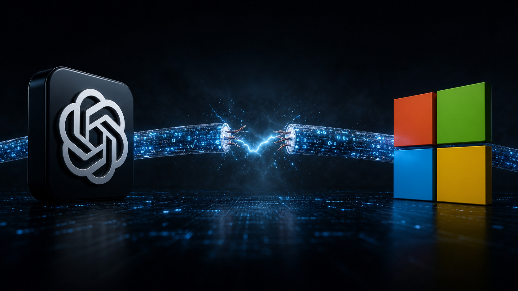 Illustration : Microsoft affranchit son stack IA d'OpenAI : 7 modèles maison, silicium Cobalt 200 et puce quantique Majorana 2