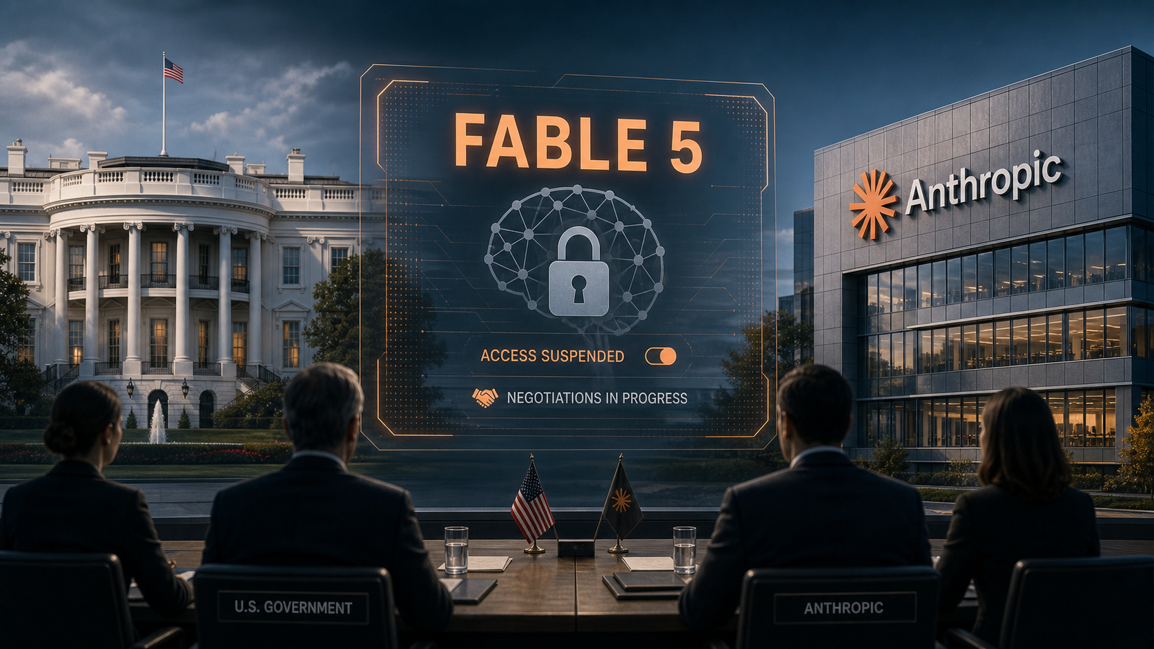 Illustration : Fable 5 débranché : autopsie d'un blackout réglementaire qui en dit long sur l'IA, le pouvoir et le timing
