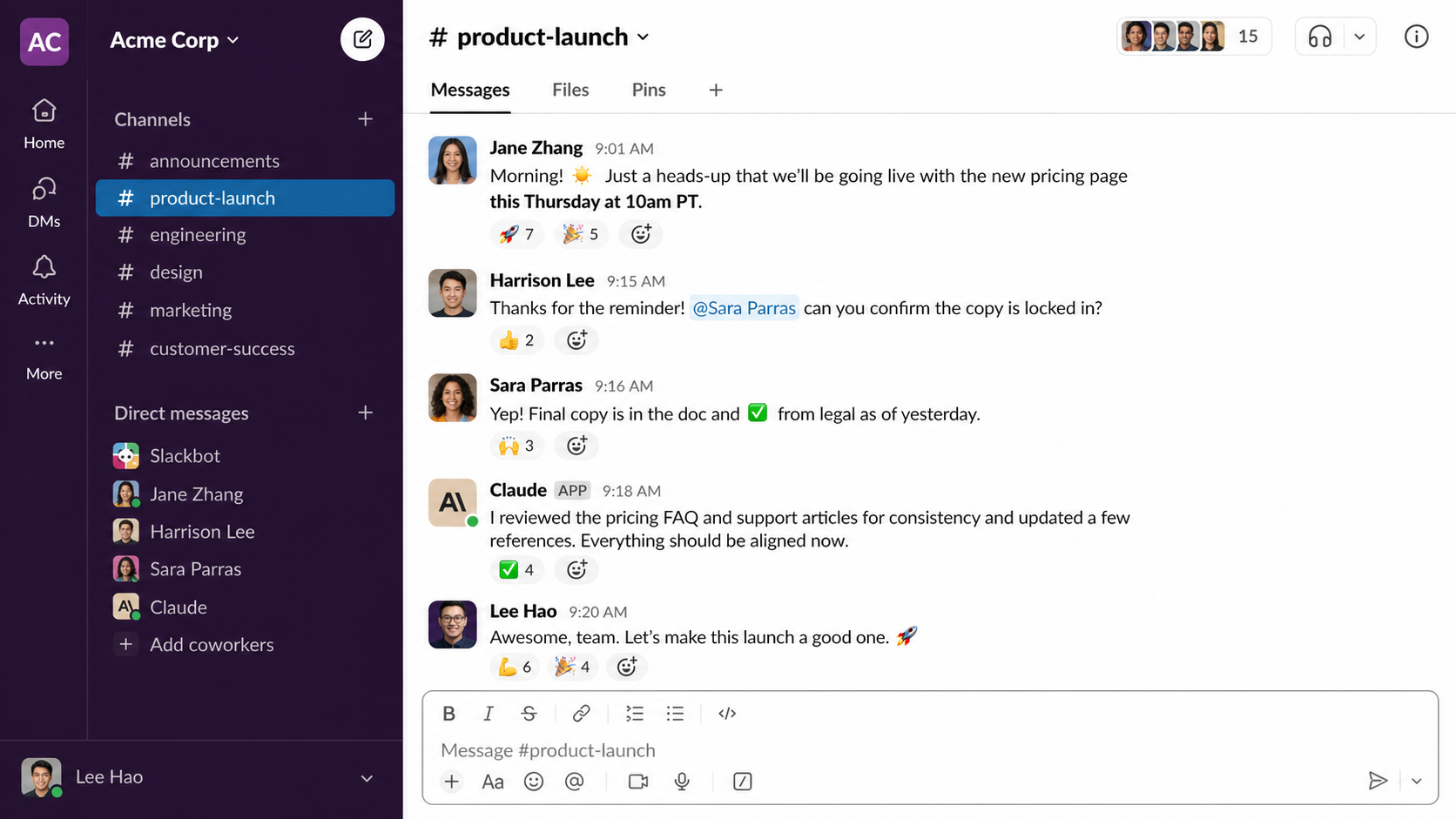 Illustration : Claude Tag : Anthropic installe un agent IA permanent dans Slack. Le nouveau "Startup killer"