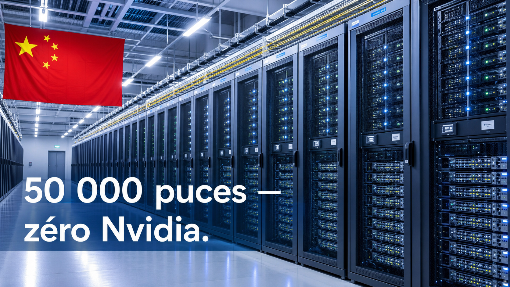 Illustration : En 72 heures, la Chine a montré qu'elle n'a plus besoin ni des GPU Nvidia ni des labs fermés américains