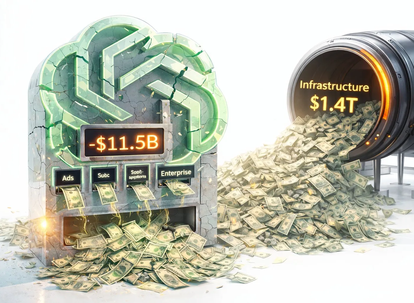 Illustration : ChatGPT se monétise enfin — mais à quel prix pour sa crédibilité ?