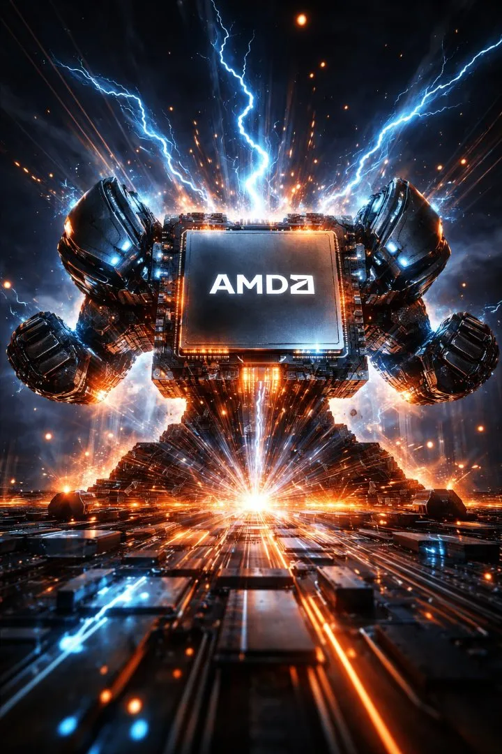 Illustration : AMD : Croissance Data Center >60% Annuelle et Revenus IA Multi-Milliards d'ici 2027