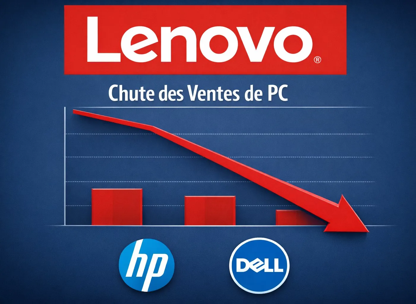 Illustration : Pénurie Mémoire : Signal Systémique IA – Lenovo Alerte 1 An, Dell/HP Chutent, Samsung Confirme