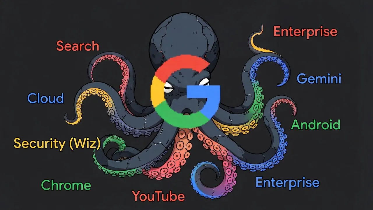Illustration : Google : De la Search au SOC, Sundar Pichai construit l'empire IA le plus large du monde