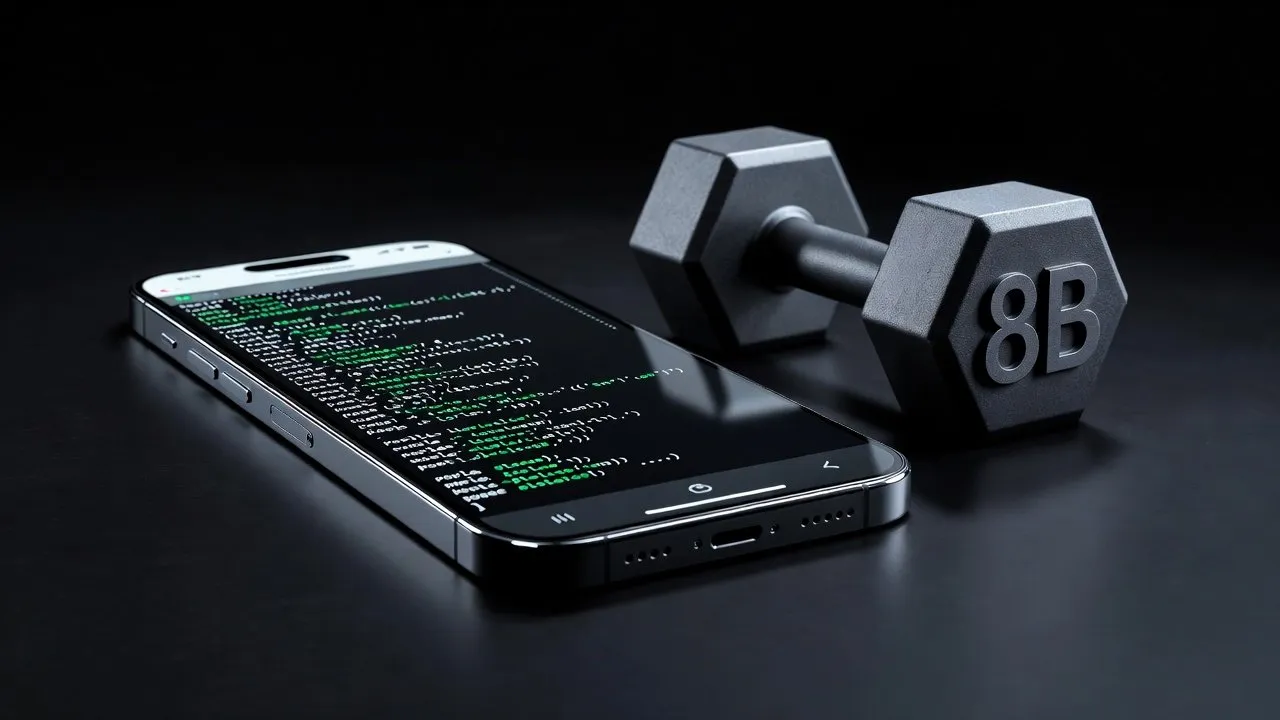 Illustration : Disruption de l'inference cloud : Caltech sort du mode stealth avec un LLM 1-bit qui peut tourner sur iPhone