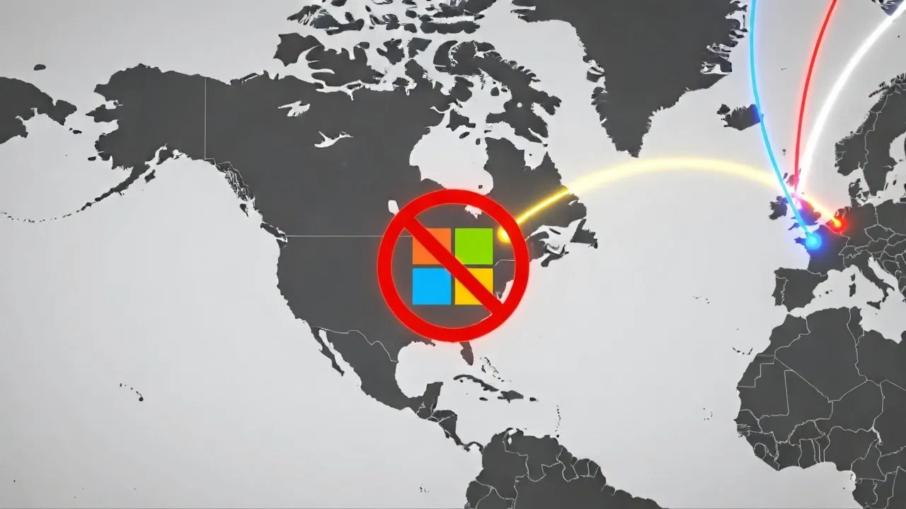 Illustration : Le régulateur UK ouvre une enquête sur l'écosystème logiciel de Microsoft. L'Allemagne migre. La France fork. L'Europe encercle.