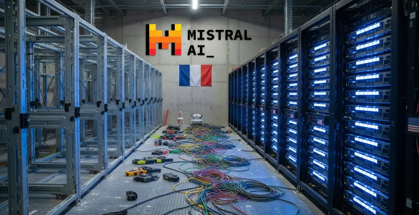 Illustration : Mistral emprunte 830 m$ pour acheter des "puces américaines" pour gagner en "souveraineté européenne"