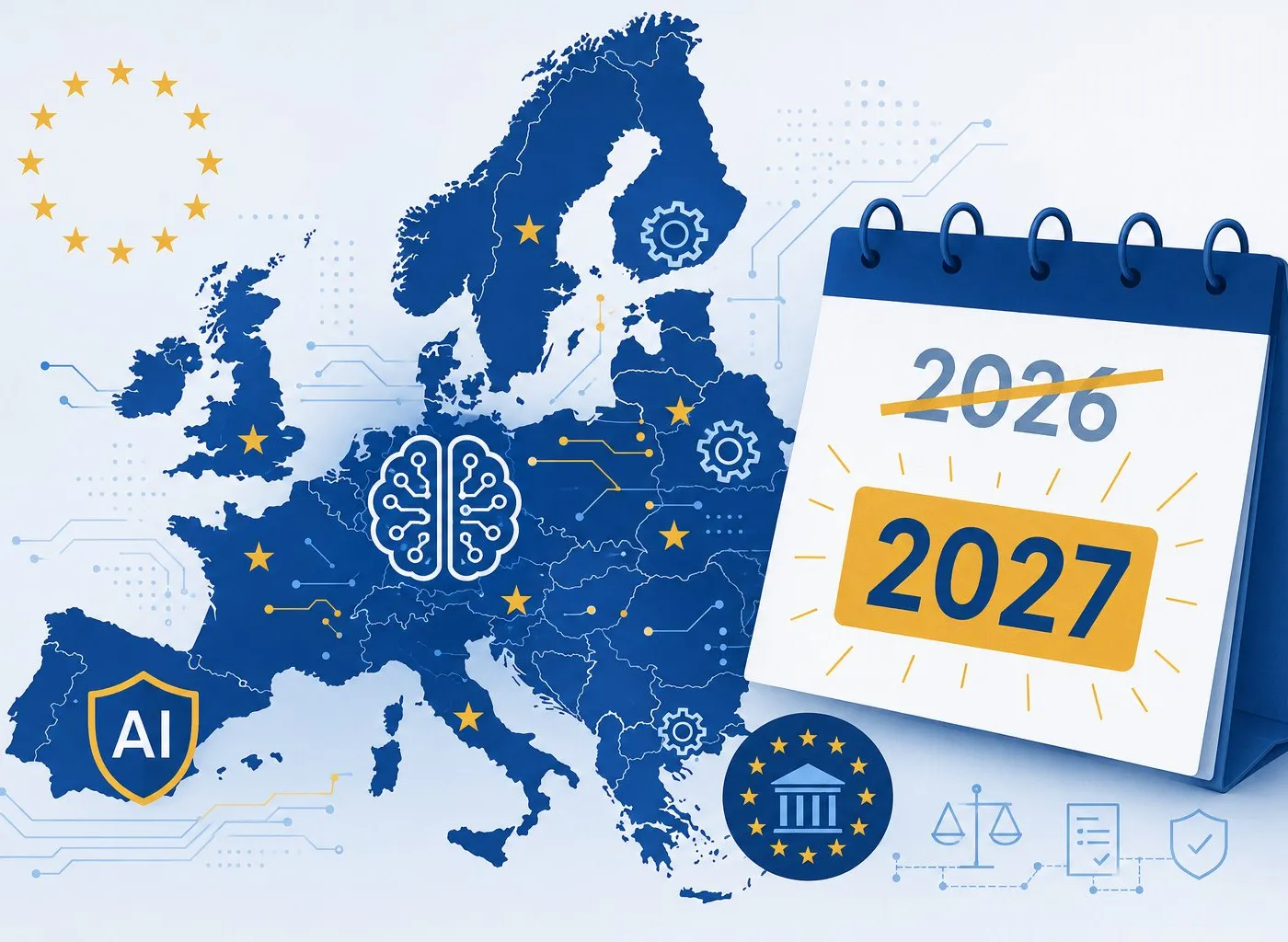 Illustration : AI Act assoupli : le Parlement européen et le Conseil s'accordent sur un deal provisoire
