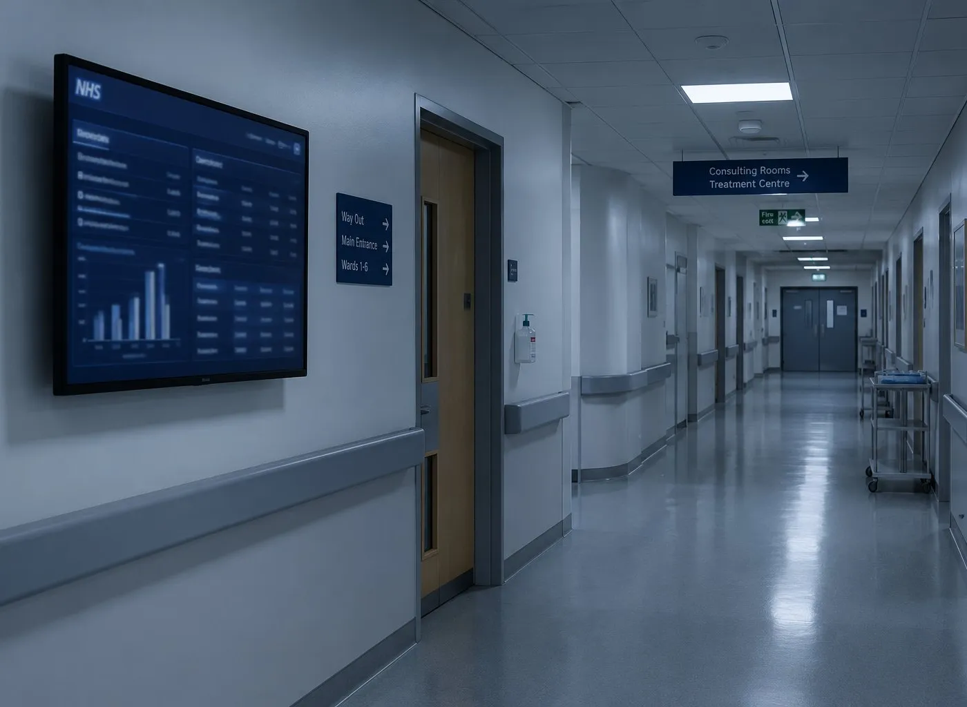 Illustration : NHS England accorde à Palantir un accès admin illimité aux données patients identifiables