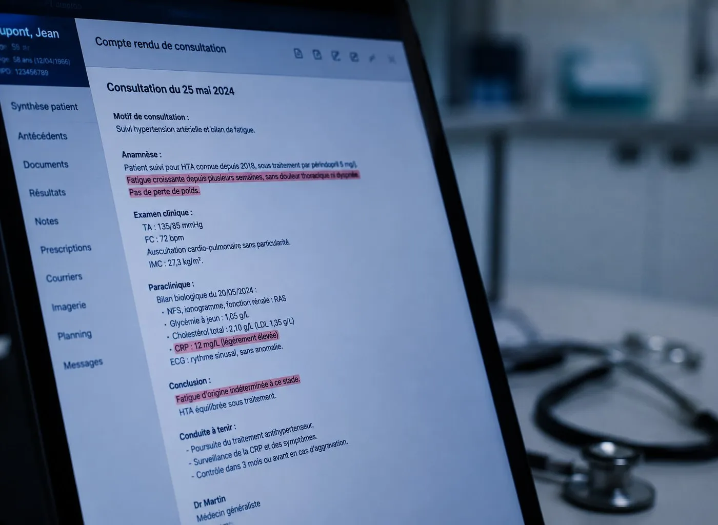 Illustration : Des IA médicales inventent des pathologies en consultation : le problème que personne ne veut chiffrer
