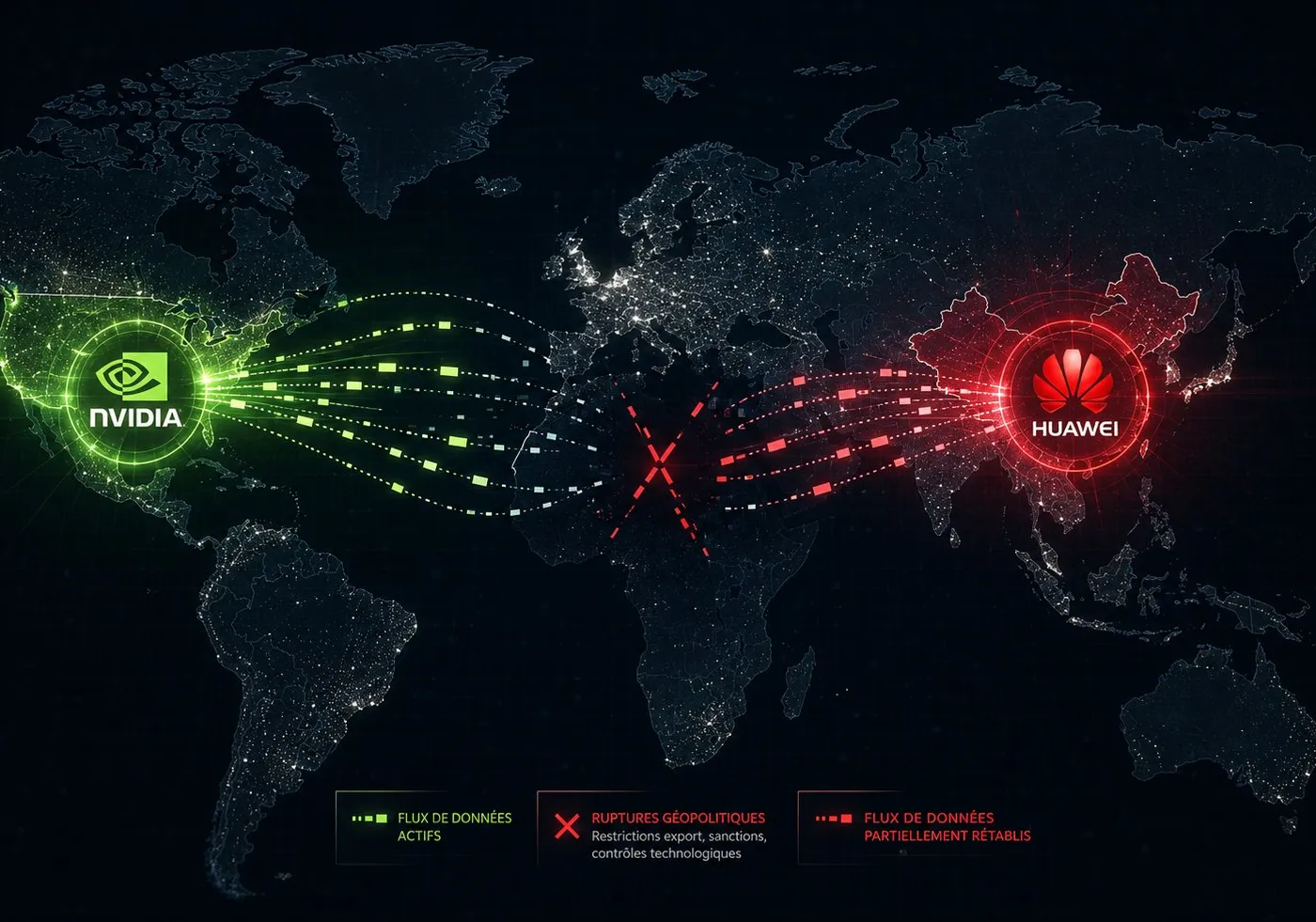 Illustration : GPU ban contourné : la Chine déploie un supercomputer 1.54 exaflops sans un seul GPU Nvidia et reçoit des H200 par exception