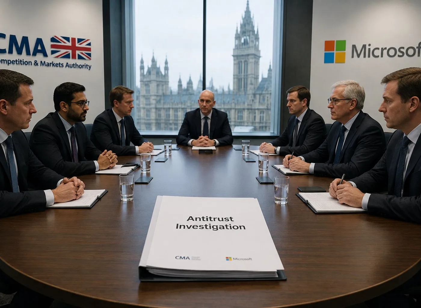 Illustration : Microsoft dans le viseur de la CMA : Teams, Azure et Copilot sous enquête antitrust au Royaume-Uni