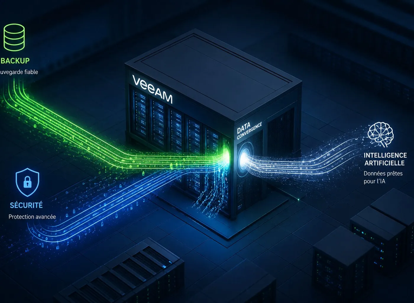 Illustration : Veeam veut unifier la protection des données et l'IA : le pari d'une plateforme unique face à un marché fragmenté
