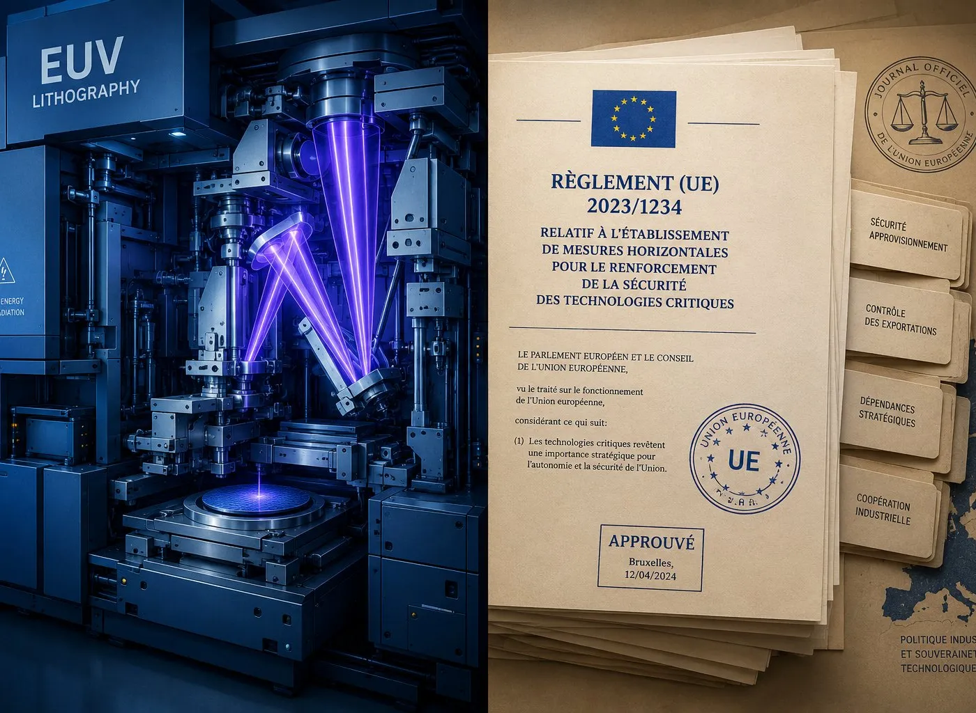 Illustration : ASML tire la sonnette d'alarme : l'Europe pousse ses entreprises IA vers la sortie