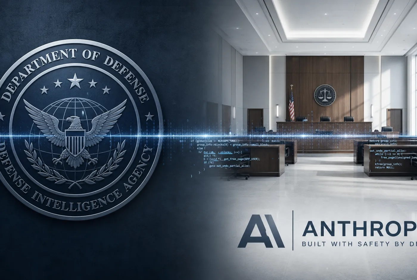 Illustration : Anthropic poursuit le Pentagone et place ses ingénieurs à la NSA pour déployer Mythos