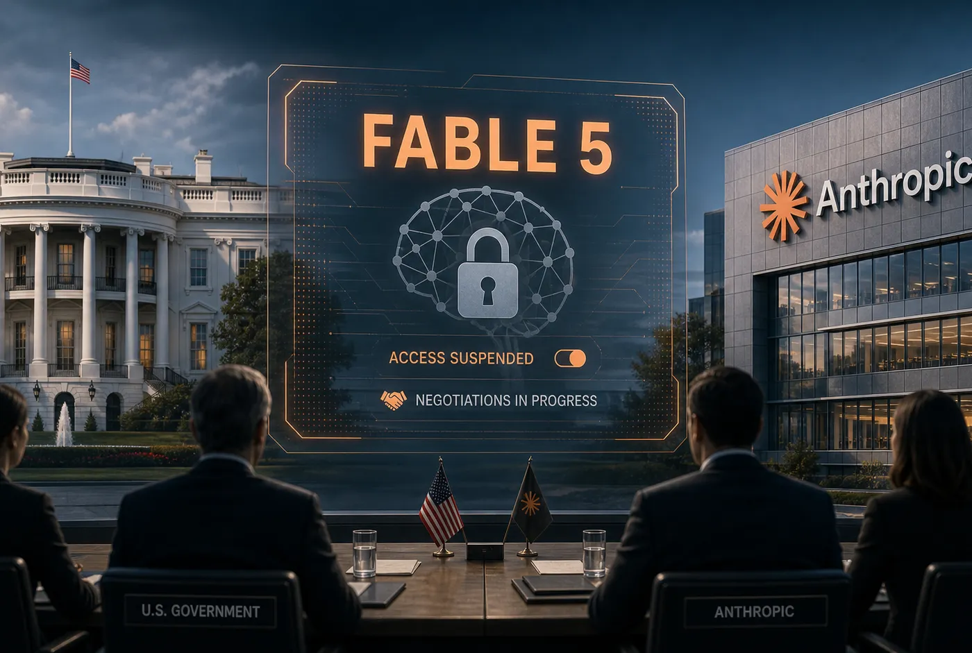 Illustration : Fable 5 débranché : autopsie d'un blackout réglementaire qui en dit long sur l'IA, le pouvoir et le timing