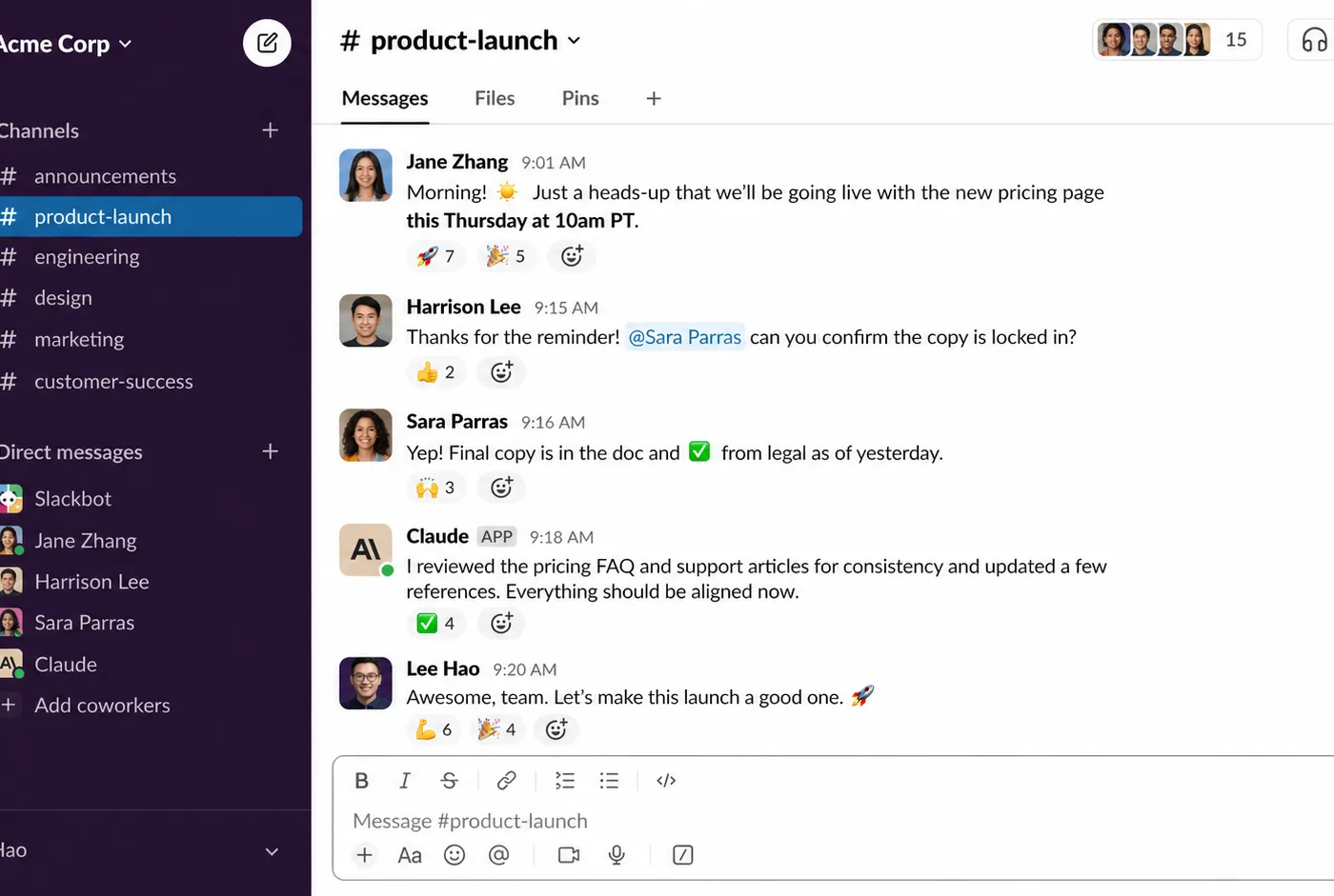 Illustration : Claude Tag : Anthropic installe un agent IA permanent dans Slack. Le nouveau "Startup killer"