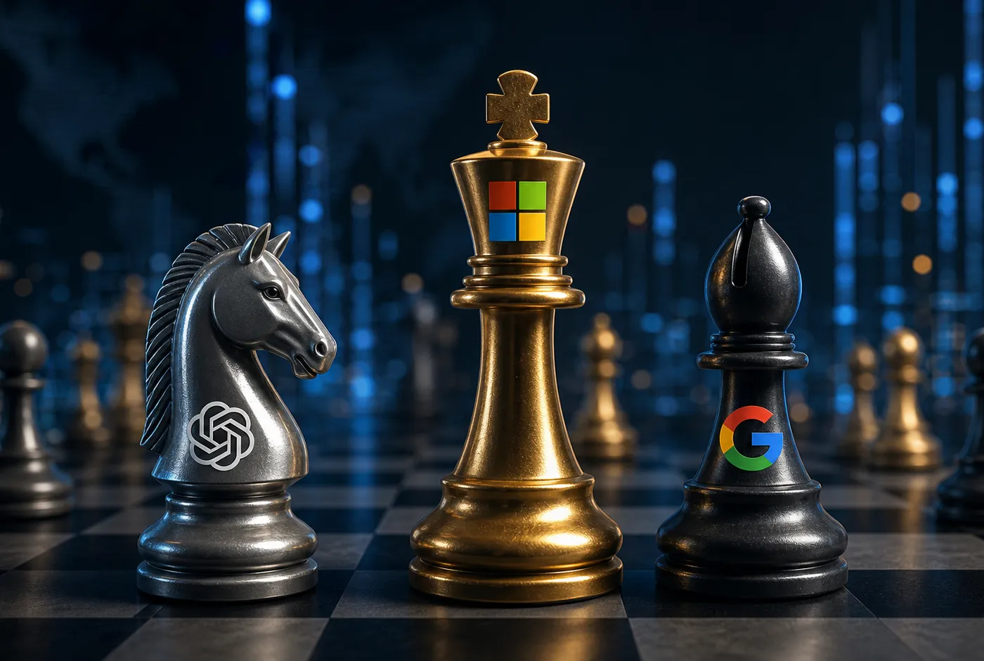 Illustration : Microsoft retourne ses propres commerciaux contre OpenAI : la guerre de l'IA d'entreprise commence à l'intérieur