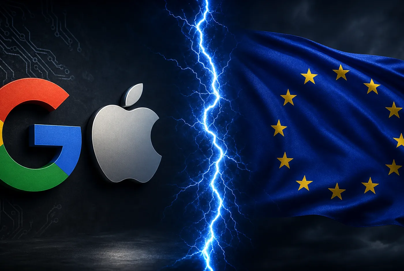 Illustration : Google et Apple défient l'UE sur les assistants IA : un affrontement réglementaire aux conséquences directes pour les entreprises européennes